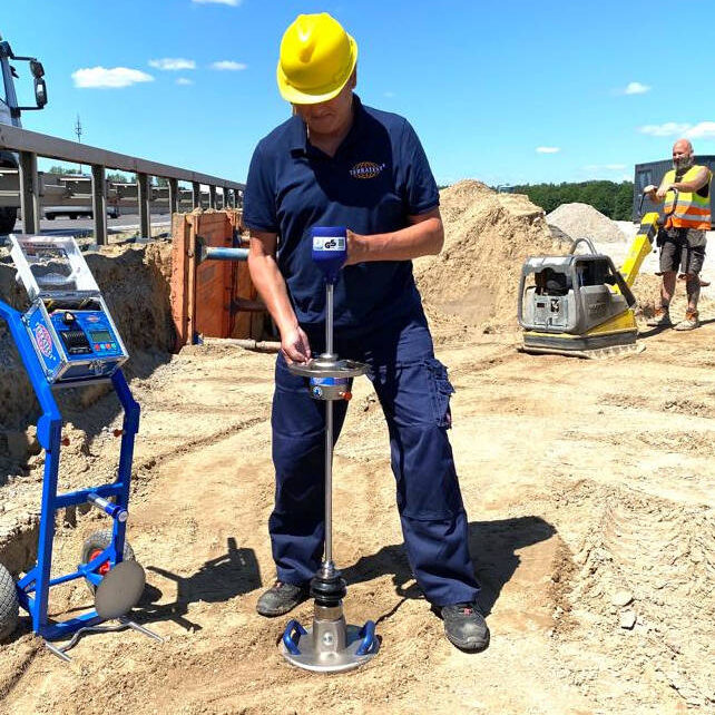Dynamic load plate test