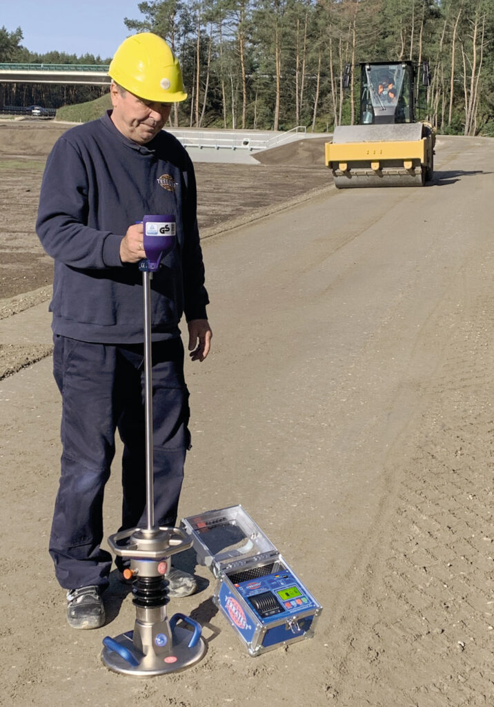 Light Weight Deflectometer in use on construction site.jpg