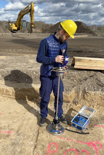 Light drop weight tester